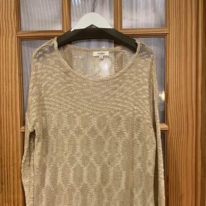 Umgee Gold Knit Sweater